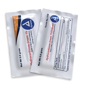 Dynarex Hydrocortisone Cream. Hydrocortisone Cream, 1%, .9G Foil Packet, 144/Bx, 12 Bx/Cs (Products Cannot Be Sold On Amazon.Com Or Any Other 3Rd Part