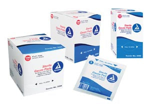 Dynarex Gauze Pads. Gauze Pads, 3" X 3", 12-Ply, 100/Bx, 24 Bx/Cs (Products Cannot Be Sold On Amazon.Com Or Any Other 3Rd Party Site). , Case