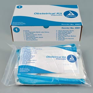 Dynarex Obstetrical Kit. Obstetrical Kit, Boxed, 10/Cs (Products Cannot Be Sold On Amazon.Com Or Any Other 3Rd Party Site). , Case