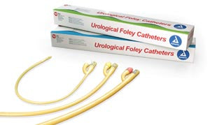 Dynarex Foley Catheters, Latex, Silicone Coated, Sterile. , Case