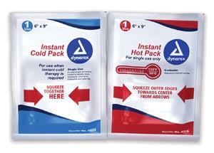 Dynarex Instant Cold & Hot Packs. , Case