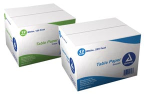 Dynarex Table Paper. Table Paper, 14" Smooth, 225 Ft Roll, 12/Cs (Products Cannot Be Sold On Amazon.Com Or Any Other 3Rd Party Site). , Case
