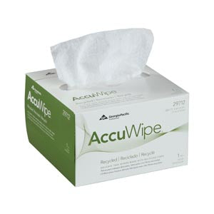 Georgia-Pacific Accuwipe® Recycled Delicate Task Wipers. Wipers Taks 1-Ply Recycledaccuwipe 280/Bx 60Bx/Cs, Case