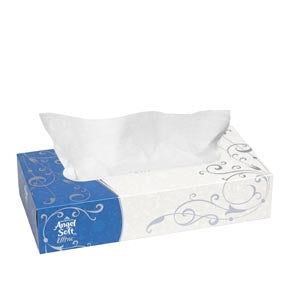 Georgia-Pacific Angel Soft Ps® Premium Facial Tissue. Facial Tissue Wht 7.4X8.8125/Bx 30Bx/Cs, Case