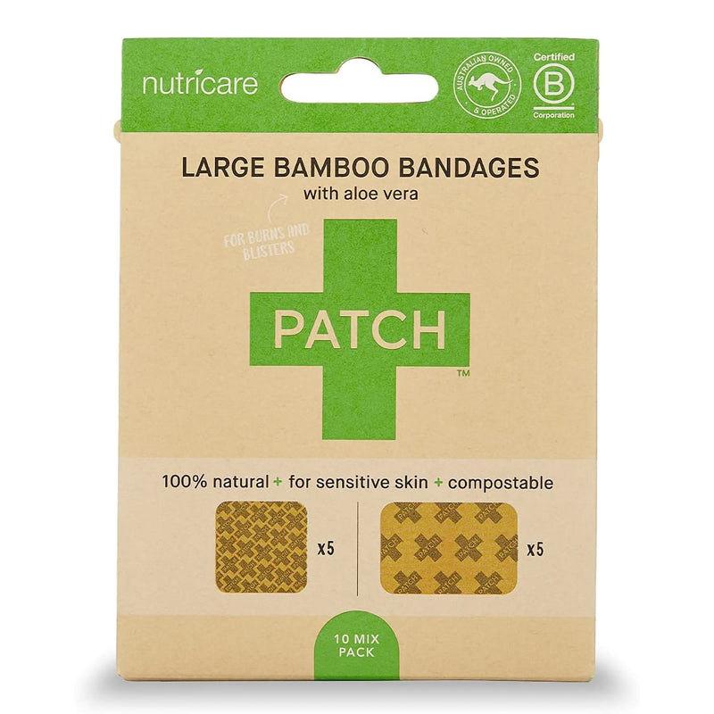 Patch™ Adhesive Strip With Aloe Vera, 2 X 3 Inch / 3 X 3 Inch, Sold As 1/Pack Nutricare Patallfct