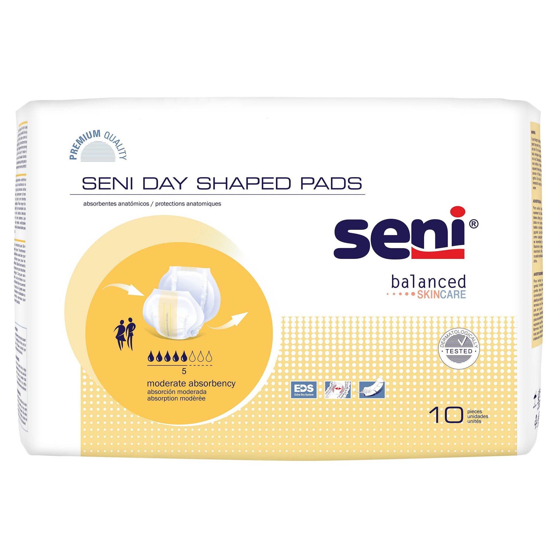 Seni Day Shaped Pads, Sold As 60/Case Tzmo S-Un10-Ps1