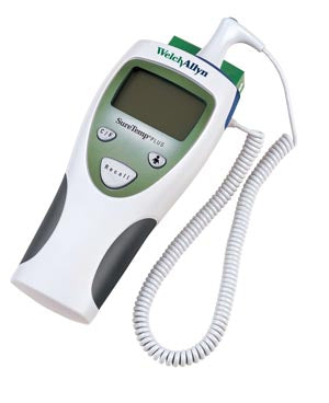 Welch Allyn Suretemp® Plus Electronic Thermometer. Thermometer Electronic Oralsuretemp Plus Model 690, Each