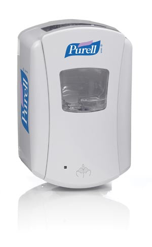 Gojo Purell® Ltx-7™ Dispensers. Dispenser Ltx Purell 700Mlwht/Wht 4/Cs, Case