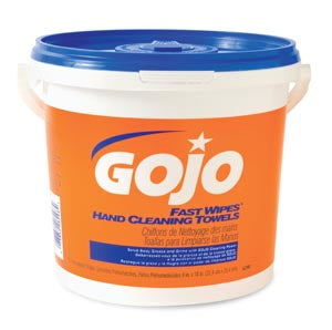 Gojo Fast Wipes® Hand Cleaning Towels. Fast Wipes Hvy Dty Hand Cleantowels 130Ct Buckt 4/Cs, Case