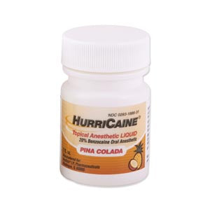 Beutlich Hurricaine® Topical Anesthetic. Anesthetic Topical Hurricaineliquid Pina Colada 1 Oz, Each