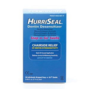 Beutlich Hurriseal® Dentin Desensitizer. Desensitizer Dentin Hurrisealsnap-N-Go .14Ml 36/Bx (Nr), Box