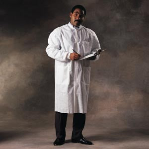 Halyard Basic Lab Coat. Lab Coat, White, Medium, 25/Cs (Us Only). Labcoat Basic Wht Md Plus25/Cs, Case