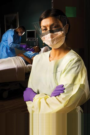 Halyard Kc100 Isolation Gowns. Isolation Gown, Yellow, Large, 100/Cs (Us Only). Gown Isolation Yel Lgkc100 100/Cs, Case
