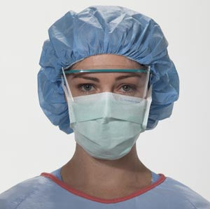 Halyard Kc100 Surgical & Procedure Masks. Mask Surgical Anti-Fog Kc100Grn 50/Bx 6Bx/Cs, Case