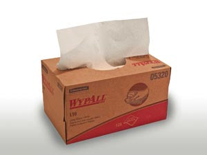 Kimberly-Clark Utility Wipes. Wypall® L10 Utility Wipes, White, 12" X 10¼", 125/Bx, 18 Bx/Cs (Products Cannot Be Sold On Amazon.Com Or Any Other 3Rd P