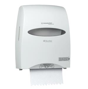 Kimberly-Clark Windows® Ehrt Electronic Dispenser. Dispenser Towel Manualtouchless Wht (Drop), Each