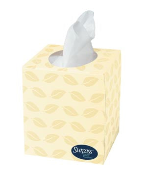 KIMBERLY-CLARK FACIAL TISSUE, SURPASS BOUTIQUE® FACIAL TISSUE, WHITE, 2-PLY, POP-IP BOX, 110 SHEETS/BX, 36 BX/CS (ITEM IS ON MANUFACTURER BACKORDER - 