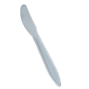 Bunzl/Primesource® Plastic Cutlery. Knife Polyprop Wht Medbulk Pk 1000/Cs (Drop), Case