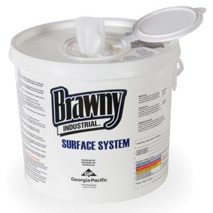 Georgia-Pacific Brawny Industrial™ Surface System Wiper. Bucket For Surface Sys Wiperindustrial 6/Cs, Case