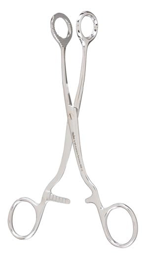 Miltex Tongue Seizing Forceps. Collin Tongue Seizing Forceps, 6¾" Jaws, 25Mm Wide. , Each