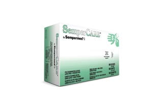 Sempermed Sempercare® Vinyl Glove. Glove Exam Vinyl Pf Smno Latex 100/Bx 10Bx/Cs, Case