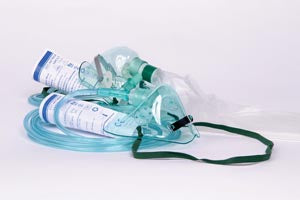 Amsino Amsure® Oxygen Mask & Tubing. Mask O2 Adult W/7Ft Tubingmd Concentration 50/Cs, Case