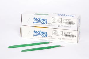 Myco Technocut Disposable Scalpels. Scalpel Disp Plstic Hndl St12 10/Bx, Box