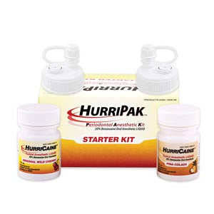 Beutlich Hurripakª Periodontal Anesthetic Starter Kit. Anesthetic Hurripak Perio Kitpina Colada & Wild Cherry, Kit