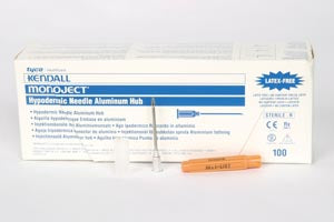 CARDINAL HYPO NEEDLE, 14G X 2", 100/BX, 10 BX/CS   **ON MANUFACTURER BACKORDER - SUPPLY MAY BE LIMITED** 1/CASE 8881200573 