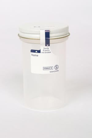 Cardinal Health Precision Premium Sterile Specimen Containers. Container Specimen St 5 Ozw/Metal Lid/Seal 50/Bx 4 Bx/Cs, Case