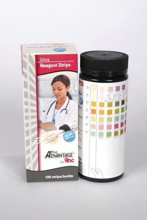 Pro Advantage® Urine Reagent Strips. Pa Urinalysis Reagent Strips7 Parameter 100/Btl, Bottle