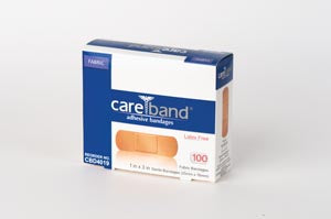 Aso Careband™ Plastic Adhesive Strip Bandages. Bandage Adh Plastic 1X3100/Bx 12Bx/Cs, Case