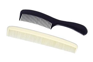 Dukal Dawnmist Comb & Brush. Comb With Handle, Black, 8 5/8", 432/Cs. Comb With Handle Black 8 5/8432/Cs, Case