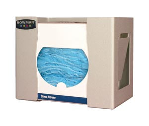 Bowman Protection Organizer. Protection Dispenser, Universal Boxed (Shoe Cover/Cap/Other), Holds A Variety Of Box Sizes, Keyholes For Wall Mounting, Q