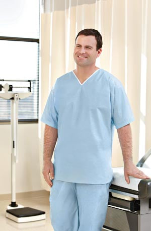 Graham Medical Disposable Sms Scrubs. Pants Sms Md Light Blu Disp30/Cs, Case