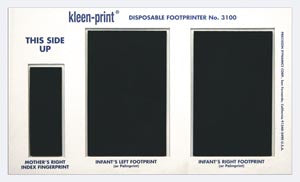 Precision Dynamics Kleen-Print® Footprinter System. , Box
