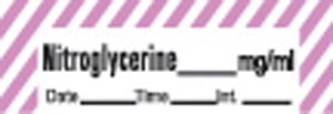 Timemed Anesthesia Drug Syringe Tape Labels. , Roll