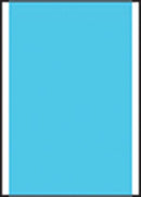 Timemed Pc6ª Labeling System. Piggyback Labels, Blue, 750/Rl, 12 Rl/Bx. , Box