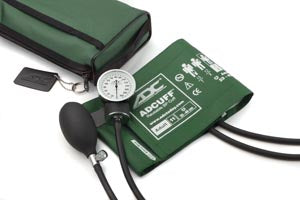 Adc Pro'S Combo Ii Aneroid. Adult Aneroid, Dark Green, Latex Free (Lf). , Each