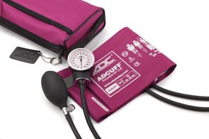 Adc Pro'S Combo Ii Aneroid. Adult Aneroid, Magenta, Latex Free (Lf). , Each