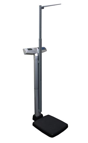 Pelstar/Health O Meter Professional Scale - Digital Scale. Scale Dgt Waist High Stand Onhght Rod 500Lb Adpt31 (Drop), Each