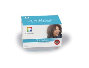 Quidel Quickvue+® One-Step Hcg Combo Test. Quickvue Os Hcg Combo Test90Test/Kit Exp__Nr___, Kit