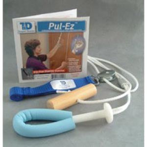 Therapeutic Pul-Ez™ Pull-Easy Shoulder Pulley. Pulley Exercise Shoulder W/Web Door Strap (Drop), Each