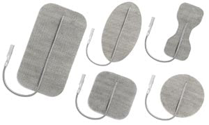 Axelgaard Pals® Electrodes. Pals Electrode, Cloth, 1½" X 2½" Oval, 4/Pk, 10 Pk/Bg, 1 Bg/Cs. Electrode Cloth 1.5X2.5 Ovalpals Plat 4/Pk 10Pk/Cs 1Bg/Cs,