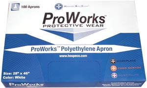 Hospeco Proworks® Disposable Aprons. , Case