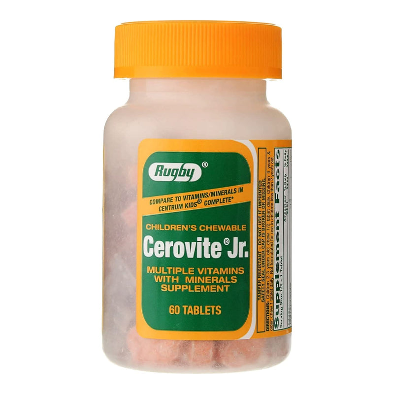 Cerovite Jr. Multivitamin Supplement, Sold As 1/Bottle Major 00536344308