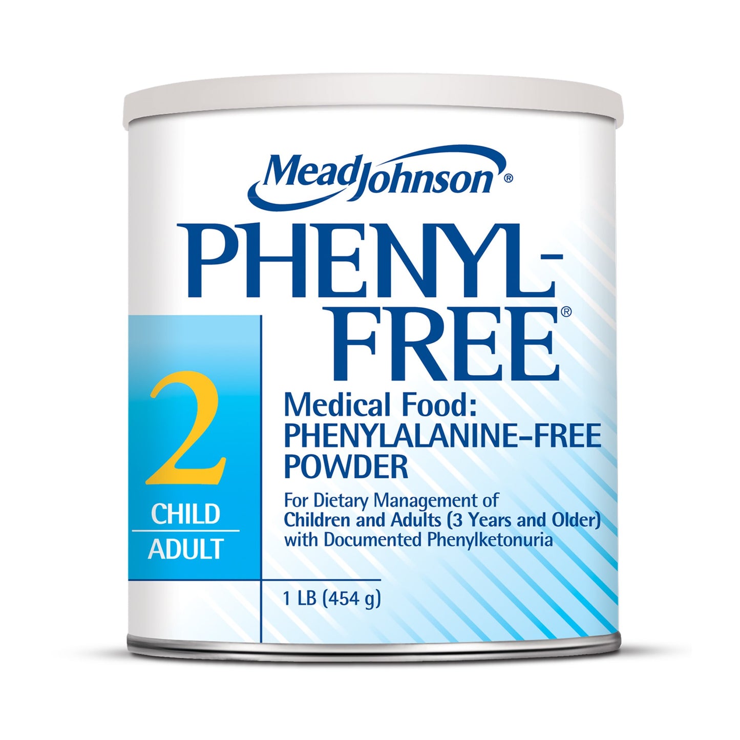 Phenyl-Free 2 Vanilla Medical Food For The Dietary Management Of Pku, 1 Lb. Can, Sold As 1/Each Mead 891301