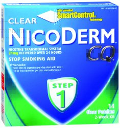 Nicoderm Cq® 21 Mg Strength Nicotine Polacrilex Stop Smoking Aid, Sold As 1/Box Glaxo 00135019402