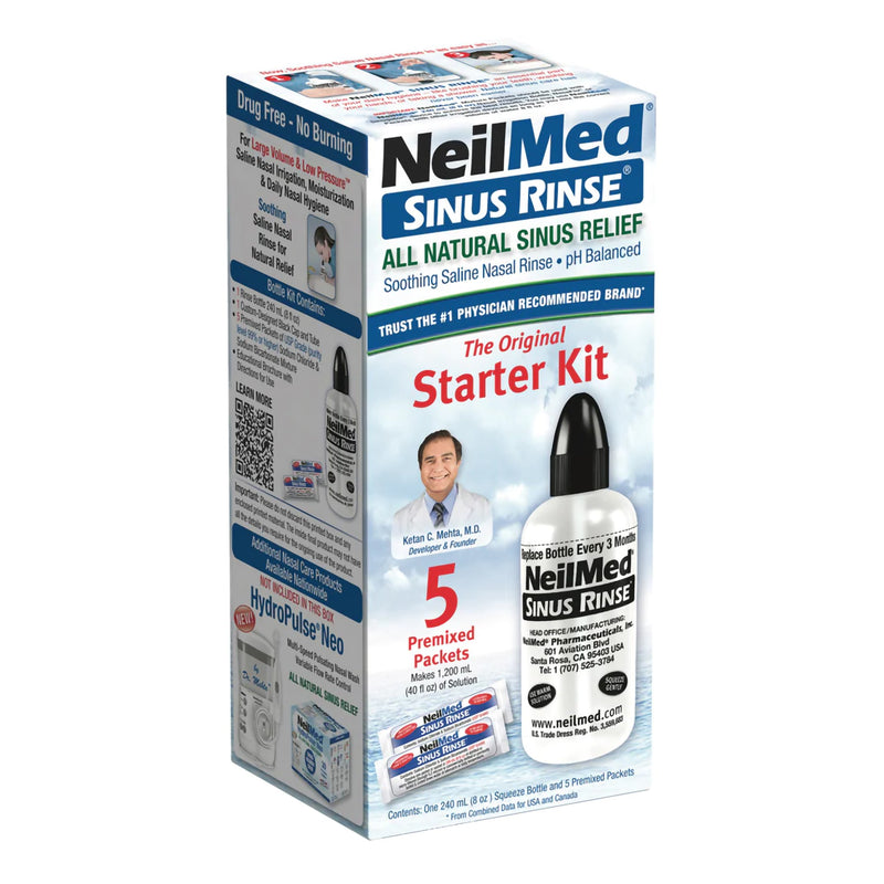 Neilmed® Sinus Rinse™ Saline Nasal Rinse Kit, Sold As 1/Kit Neilmed 70592800308
