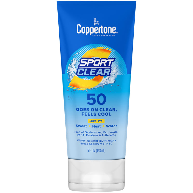 Coppertone® Sport Clear Spf 50 Mineral Sunscreen Lotion, 5 Oz., Sold As 1/Each Beiersdorf 07214002905